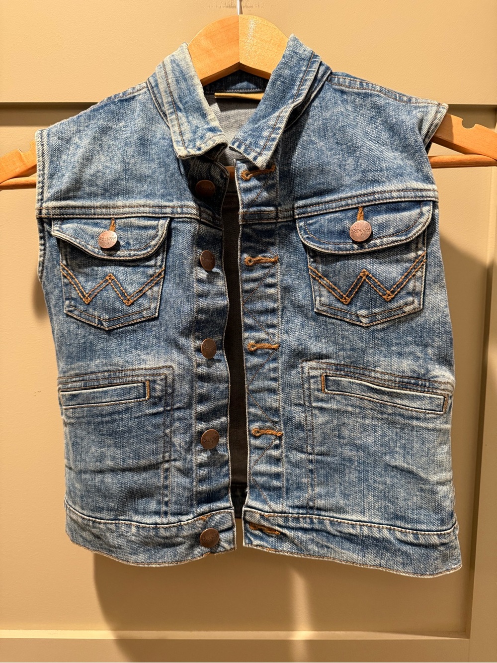 Wrangler Girls Denim Vest